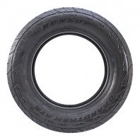 5ZIGEN BLACK MAN GI 17x7.0 42 114.3x5 GBK/R + DUNLOP GRANDTREK AT5 225/65R17 102H【ｾｰﾙ品】