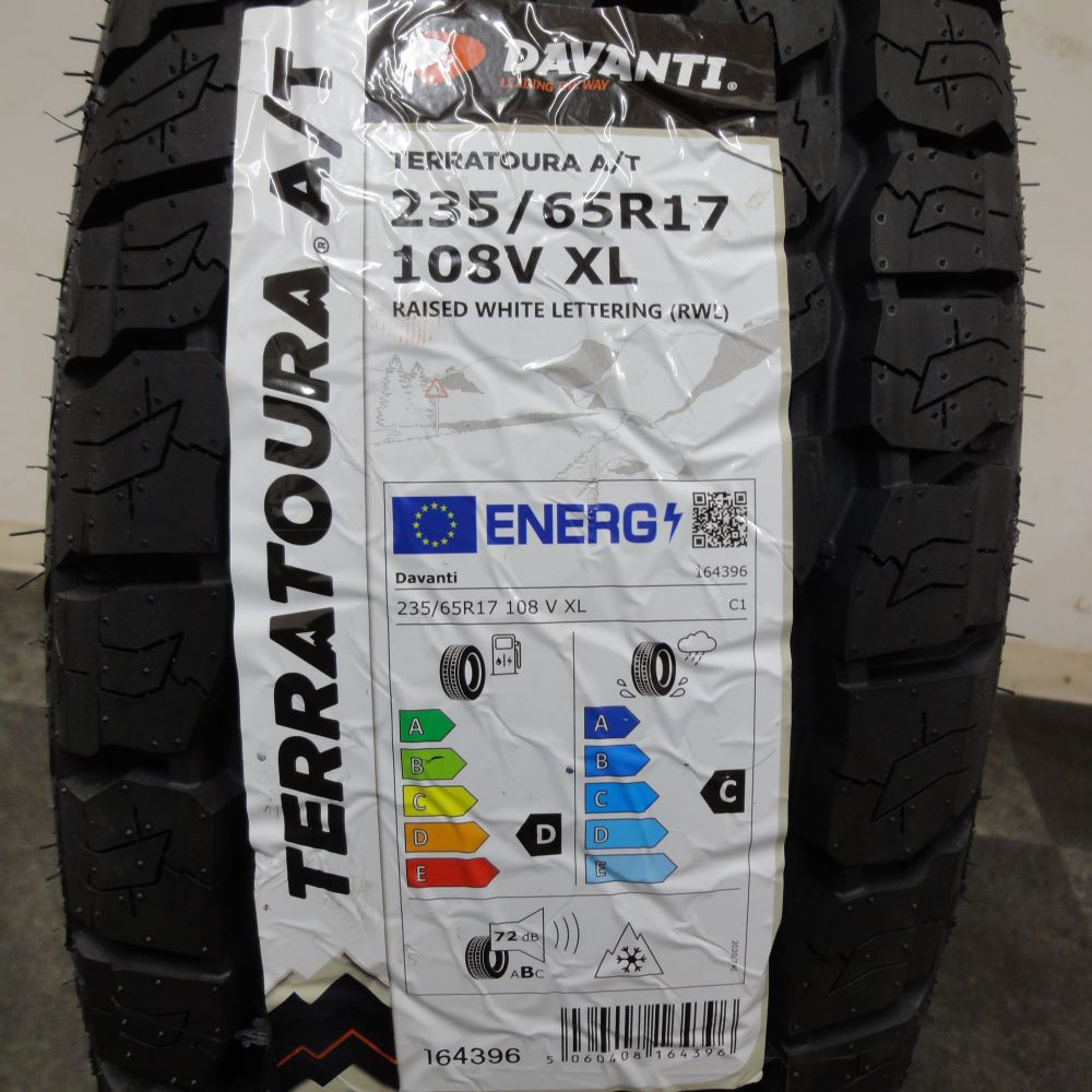 ｱｳﾄﾚｯﾄ】DavantiTerratoura A/T 235/65R17 108V XL - 国内最大級！輸入タイヤ＆ホイール通販  AUTOWAY(オートウェイ)