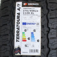 【ｱｳﾄﾚｯﾄ】DavantiTerratourA/T.RWL275/45R22 112H XL