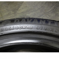 【中古】DAVANTI WINTOURA+ 245/40R18 97V XL ｽﾀｯﾄﾞﾚｽ