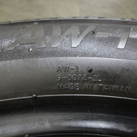 【中古】NANKANG AW-1 225/50R18 95Q ｽﾀｯﾄﾞﾚｽ