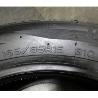 【中古】NANKANG AW-1 165/65R15 81Q ｽﾀｯﾄﾞﾚｽ