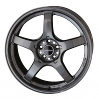 AME TRACER GT-V 18x8.5 45 114.3x5 G/BK + CONTINENTAL PremiumContact 7 235/55R18 100V