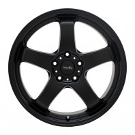 KIRCHEIS S5 17x7.0 50 114.3x5 MATT BLACK + MOMO OUTRUN M-3 225/50R17.Z 98Y XL