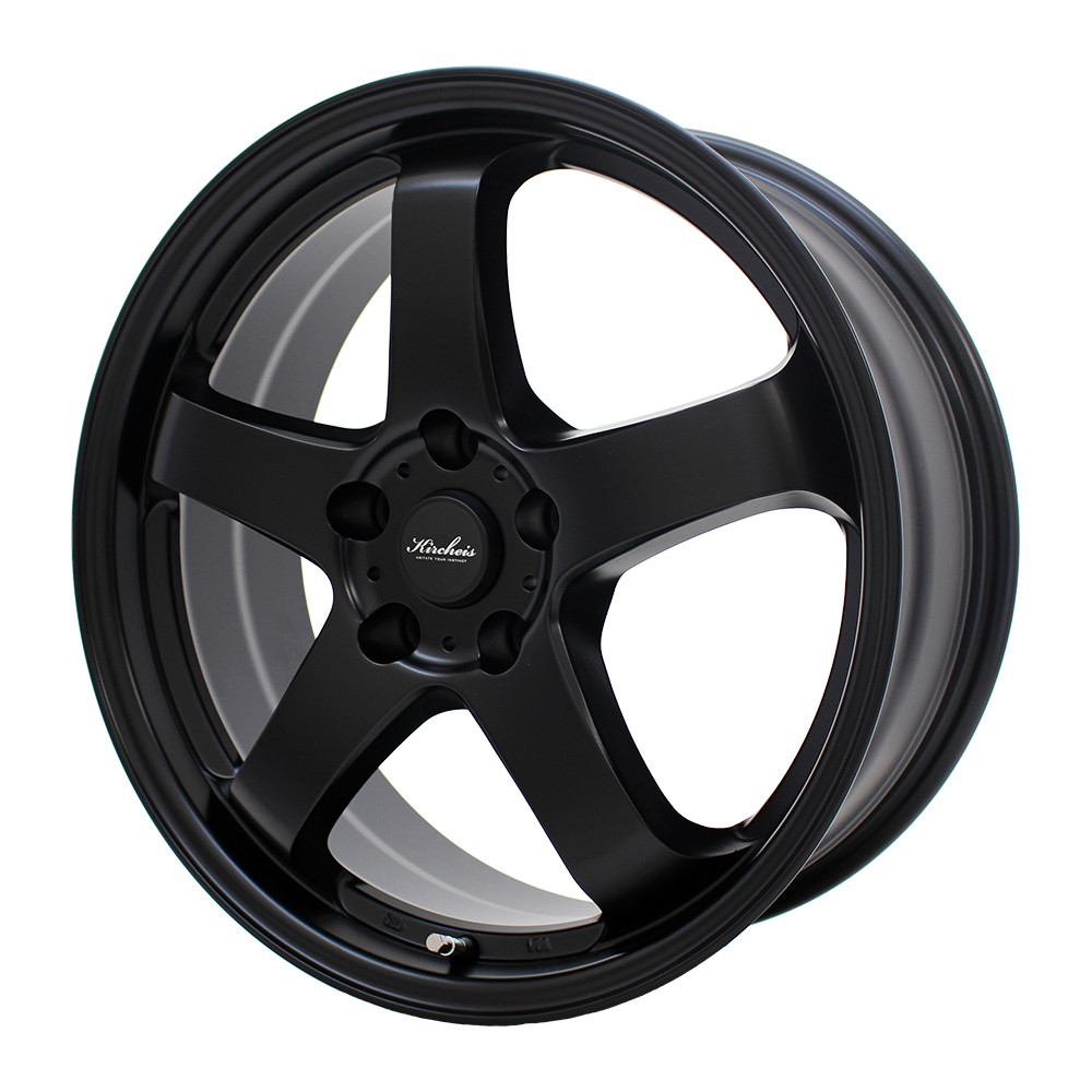 KIRCHEIS S5 18x7.5 48 100x5 MATT BLACK - 国内最大級！輸入タイヤ