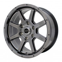 ROADMAX MUD RIDER 17x7.5 25 139.7x6 METALLIC GRAY + NANKANG AS-2+(Plus) 225/50R17.Z 98W XL ﾗﾝﾌﾗｯﾄ