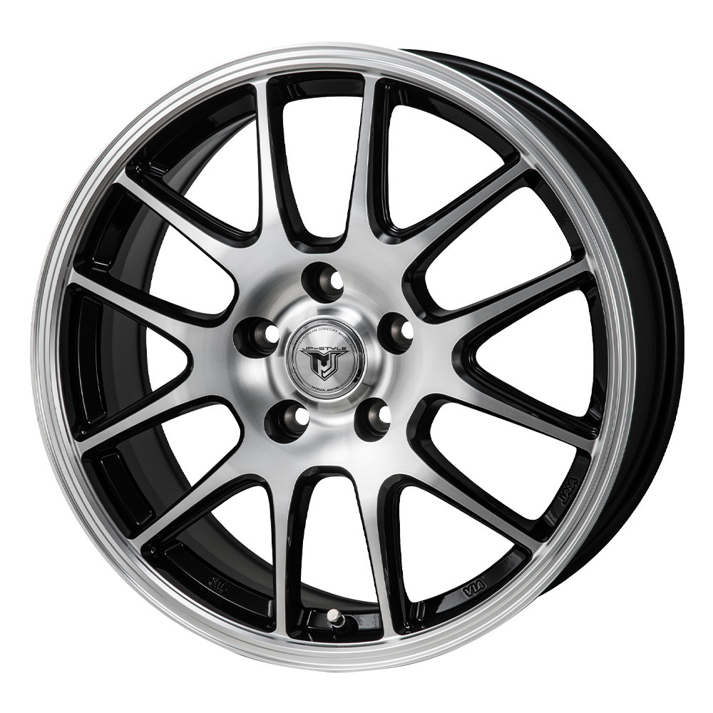 JP STYLE MJ02 17x7.0 38 114.3x5 BKM/P + MOMO NORTH POLE W-2 205/45R17 88V XL  ｽﾀｯﾄﾞﾚｽ - 国内最大級！輸入タイヤ＆ホイール通販 AUTOWAY(オートウェイ)