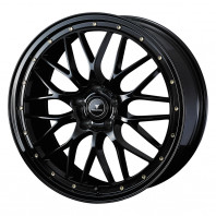 NOVARIS ASSETE M1 18x8.0 42 114.3x5 BLK/G + MOMO OUTRUN M-3 245/45R18.Z 100Y XL