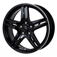 JP STYLE R52 16x6.5 41 100x5 PBK/P + PIRELLI CintuRato P7 205/55R16 91W