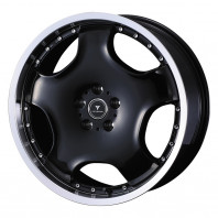 NOVARIS ASSETE D1 18x8.0 42 114.3x5 BLK/P + NANKANG AS-2+(Plus) 225/40R18.Z 92Y XL