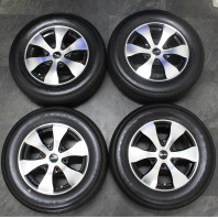 【中古】KIRCHEIS VN 16x6.5 48 139.7x6 BK/P + 【中古