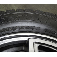 【中古】Verthandi PW-S8 14x5.5 43 100x4 MGRAY + 【中古】GOODYEAR ICE NAVI 7 165/70R14 81Q ｽﾀｯﾄﾞﾚｽ