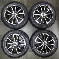 【中古】Verthandi PW-S10 16x6.5 53 114.3x5 BK/P + 【中古】MINERVA F209 205/55R16 91H