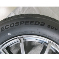 【中古】Verthandi PW-S10 17x7.0 38 114.3x5 MGRAY + 【中古】MINERVA ECOSPEED2 SUV 225/65R17 102H