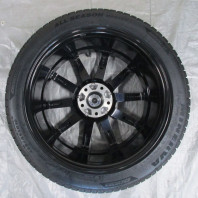 【中古】LUXALES PW-X2 18x7.5 48 114.3x5 BK&P/M + 【中古】MinervaAllSeasonMaster 225/45R18.Z 95W XL