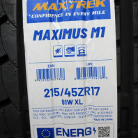 【ｱｳﾄﾚｯﾄ】Verthandi PW-S10 17x7.0 48 100x5 BK/P + 【ｱｳﾄﾚｯﾄ】MAXTREK MAXIMUS M1 215/45R17.Z 91W XL