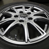 【ｱｳﾄﾚｯﾄ】Verthandi PW-S10 15x6.0 53 114.3x5 MGRAY + 【ｱｳﾄﾚｯﾄ】HIFLY Win-turi 216 195/65R15 91T ｽﾀｯﾄﾞﾚｽ