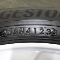 【ｱｳﾄﾚｯﾄ】FINALIST FZ-S5 14x4.5 43 100x4 WHT + 【ｱｳﾄﾚｯﾄ】BRIDGESTONE NEWNO 155/65R14 75H