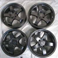 【4枚セット】【中古】FINALIST FZ-S5 17x7.0 38 114.3x5 MBL