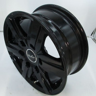 【4枚セット】【中古】KIRCHEIS VN-02 15x6.0 35 139.7x6 BLACK