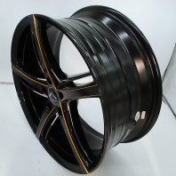 【中古】LUXALES PW-V1 20x8.5 45 114.3x5 BK/G.M