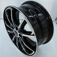 【中古】Verthandi PW-S10 15x6.0 45 100x5 BK/POLISH