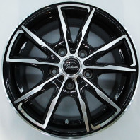 【4枚セット】【中古】Verthandi PW-S10 15x6.0 45 114.3x5 BK/P