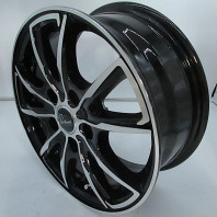 【4枚セット】【中古】Verthandi PW-S10 15x6.0 45 114.3x5 BK/P