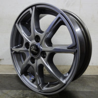 【4枚セット】【中古】Verthandi PW-S8 14x4.5 45 100x4 MGRAY