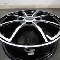 【4枚セット】【中古】Verthandi PW-S8 14x4.5 45 100x4 BK/POLISH