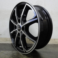 【4枚セット】【中古】Verthandi PW-S8 14x4.5 45 100x4 BK/POLISH