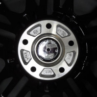 【中古】Verthandi YH-MS30V 19x8.0 48 114.3x5 BK/P