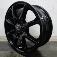 【4枚セット】【ｱｳﾄﾚｯﾄ】Verthandi PW-S8 14x5.5 43 100x4 BLACK