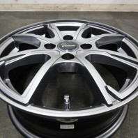 【4枚セット】【ｱｳﾄﾚｯﾄ】Verthandi PW-S8 15x5.5 43 100x4 MGRAY