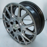 【4枚セット】【ｱｳﾄﾚｯﾄ】Verthandi YH-M7V 14x5.5 45 100x4 MGRAY