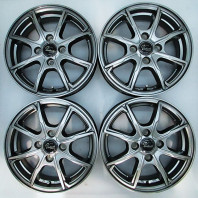 【4枚セット】【ｱｳﾄﾚｯﾄ】Verthandi PW-S8 14x4.5 45 100x4 MGRAY